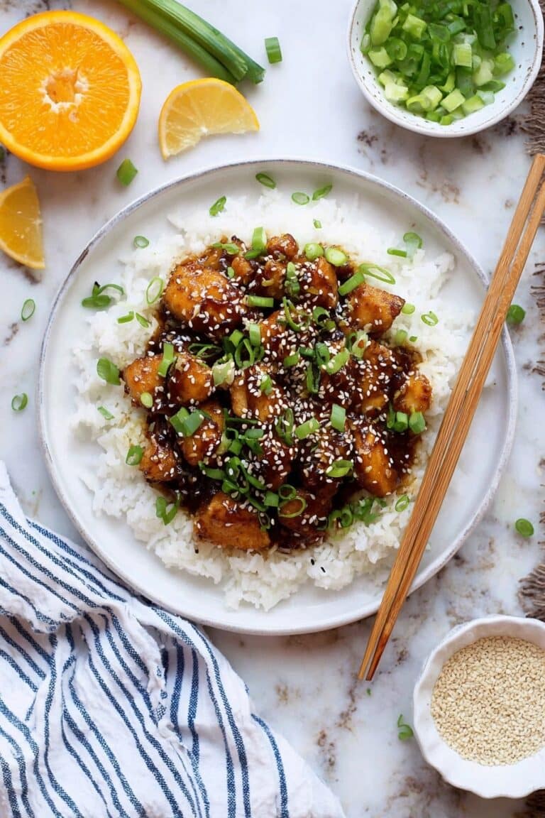 Air Fryer Orange Chicken Recipe