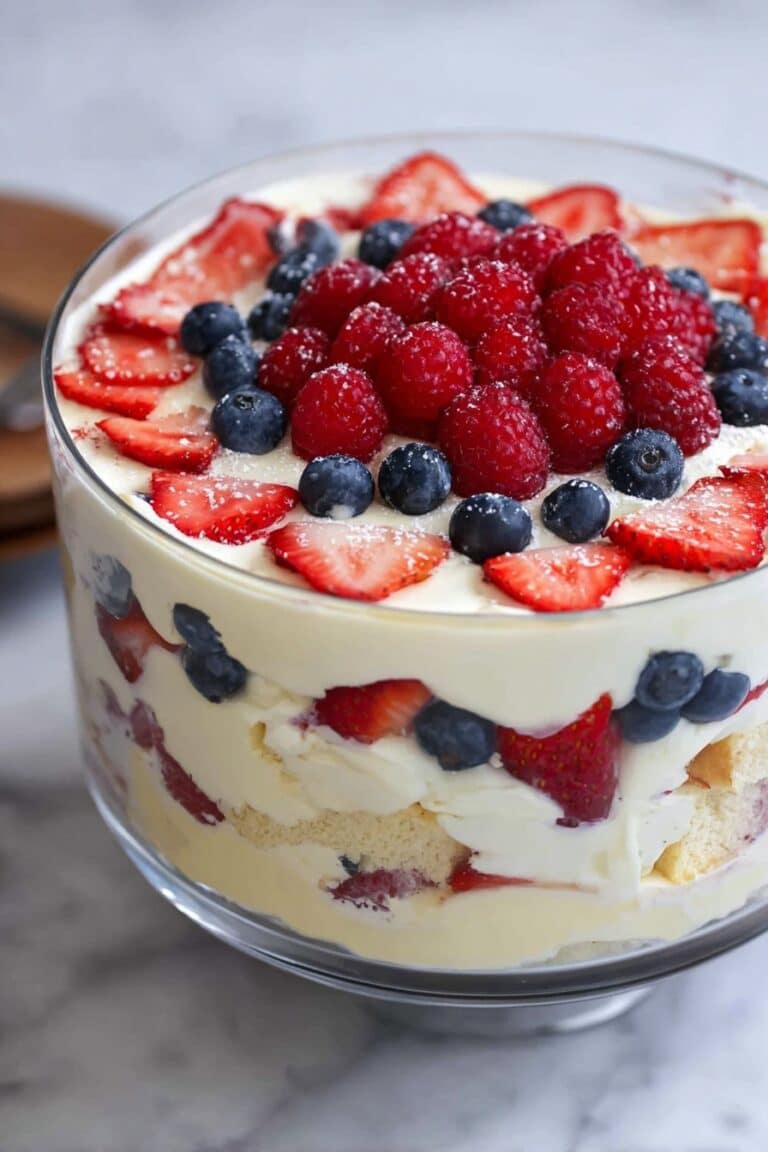 Angel Food Berry Trifle Recipe