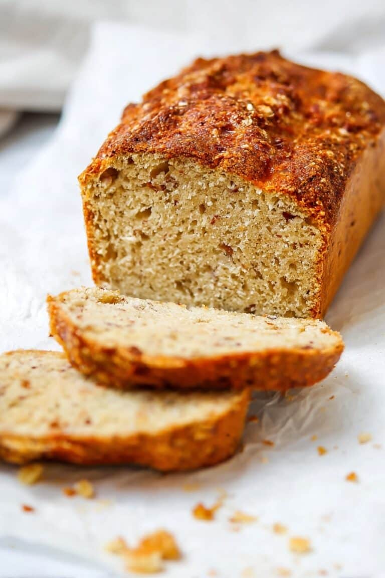 Beer and Cheddar Guinness Beer Bread with Bacon Recipe