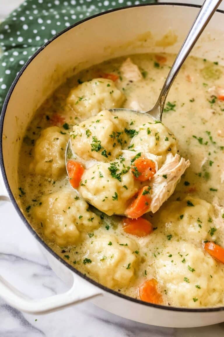 Chicken and Dumpling Soup Recipe