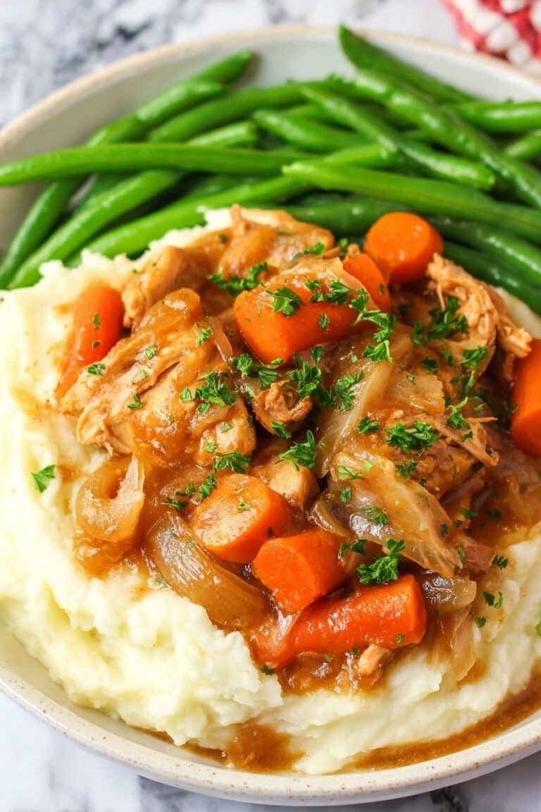 Slow Cooker Chicken Pot Roast Recipe