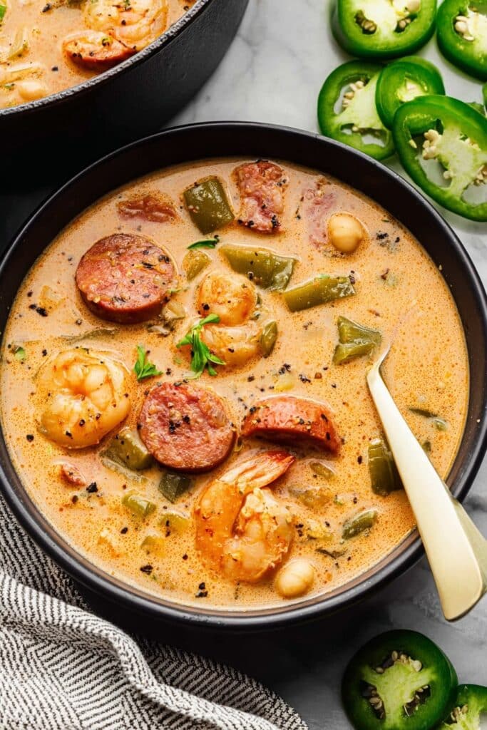 Cajun White Chicken Chili Recipe