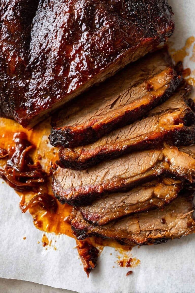 Slow Cooker Beef Brisket with BBQ Sauce Recipe