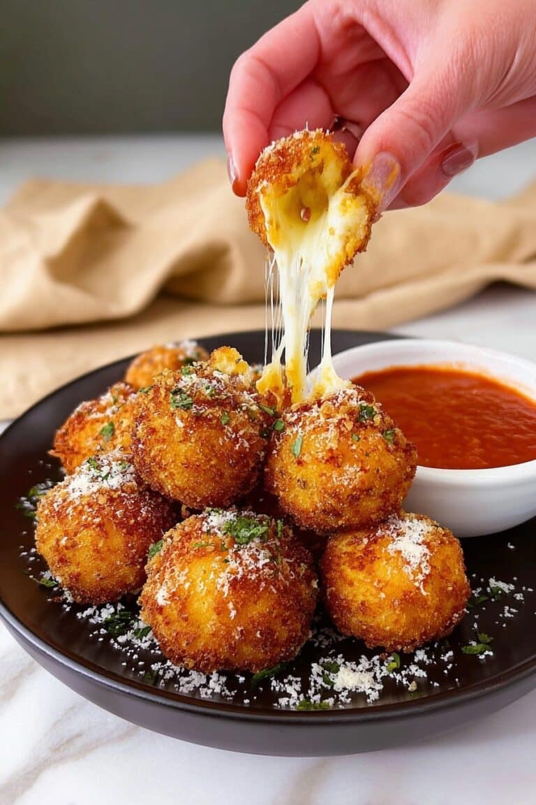 Fried Cheese Balls (Crispy, Gooey, and Totally Irresistible) Recipe