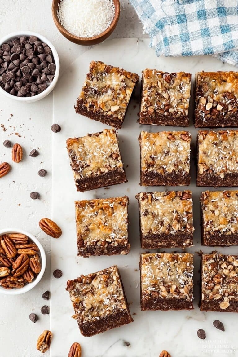 German Chocolate Cookie Bars Recipe