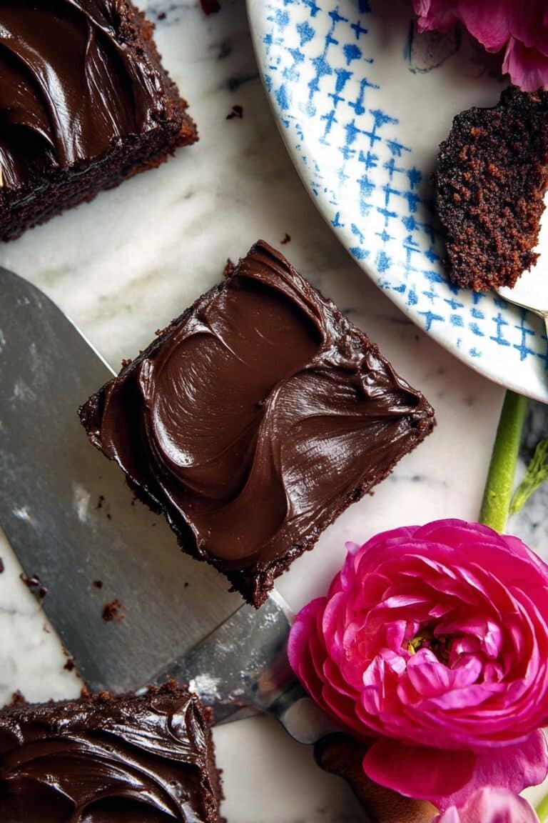 Chocolate Zucchini Cake with Chocolate Frosting Recipe