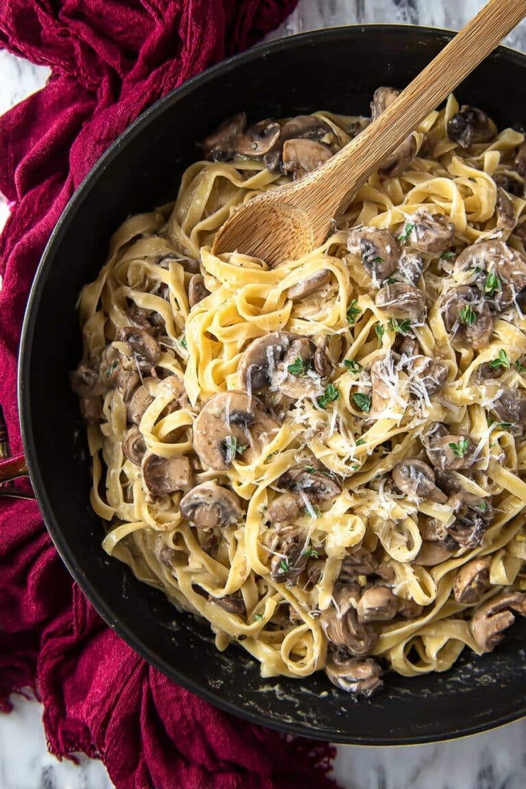 Brown Butter Mushroom Pasta (Creamy & Restaurant-Worthy!) Recipe