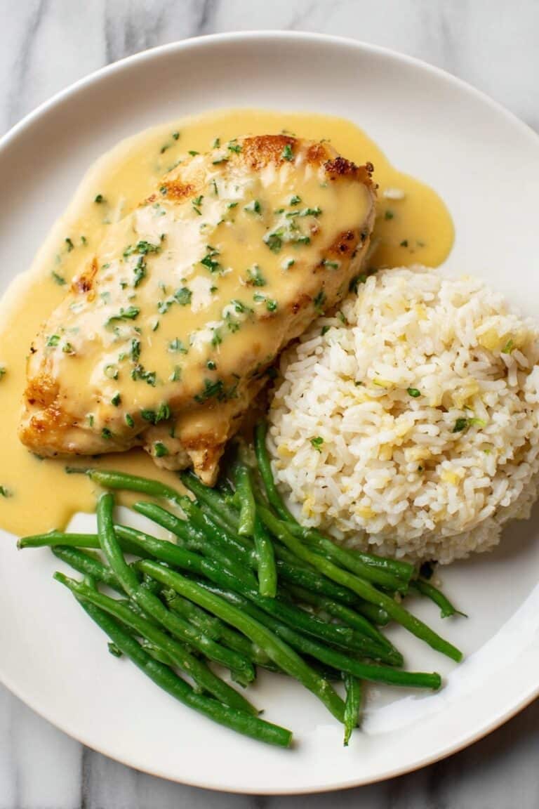 Lemon Pepper Chicken with Creamy Sauce Recipe