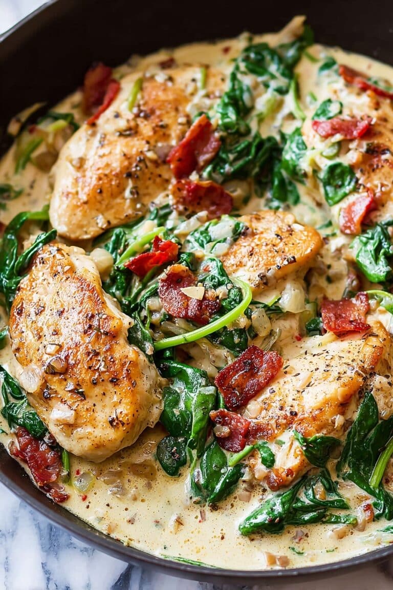Low Carb Creamy Tuscan Chicken Recipe