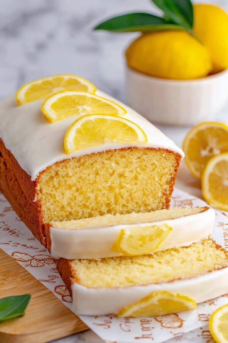 Easy Lemon Pound Cake with Lemon Glaze Recipe