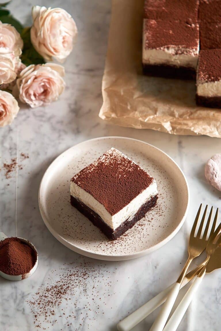 Tiramisu Brownies: Rich, Fudgy & Irresistible Recipe