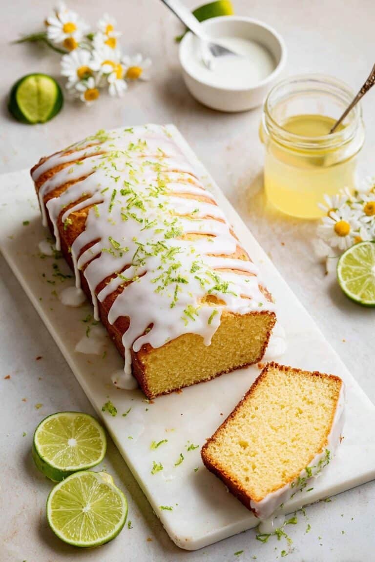 Key Lime Bread with Lime Glaze Recipe