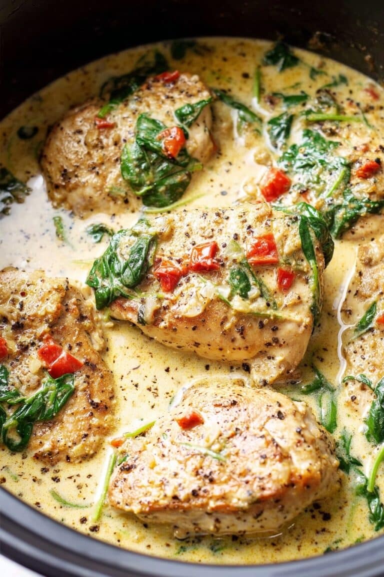 Crock Pot Tuscan Chicken Recipe