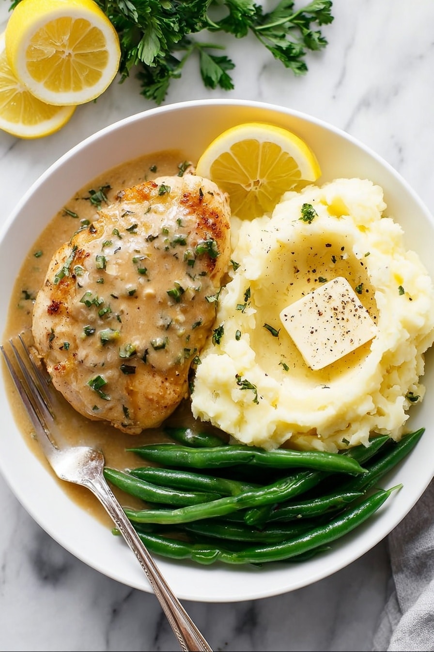 Chicken in White Wine Sauce Recipe