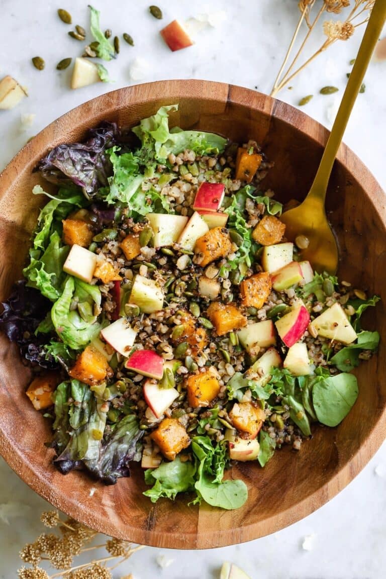 Fall Harvest Salad with Honey Balsamic Vinaigrette Recipe