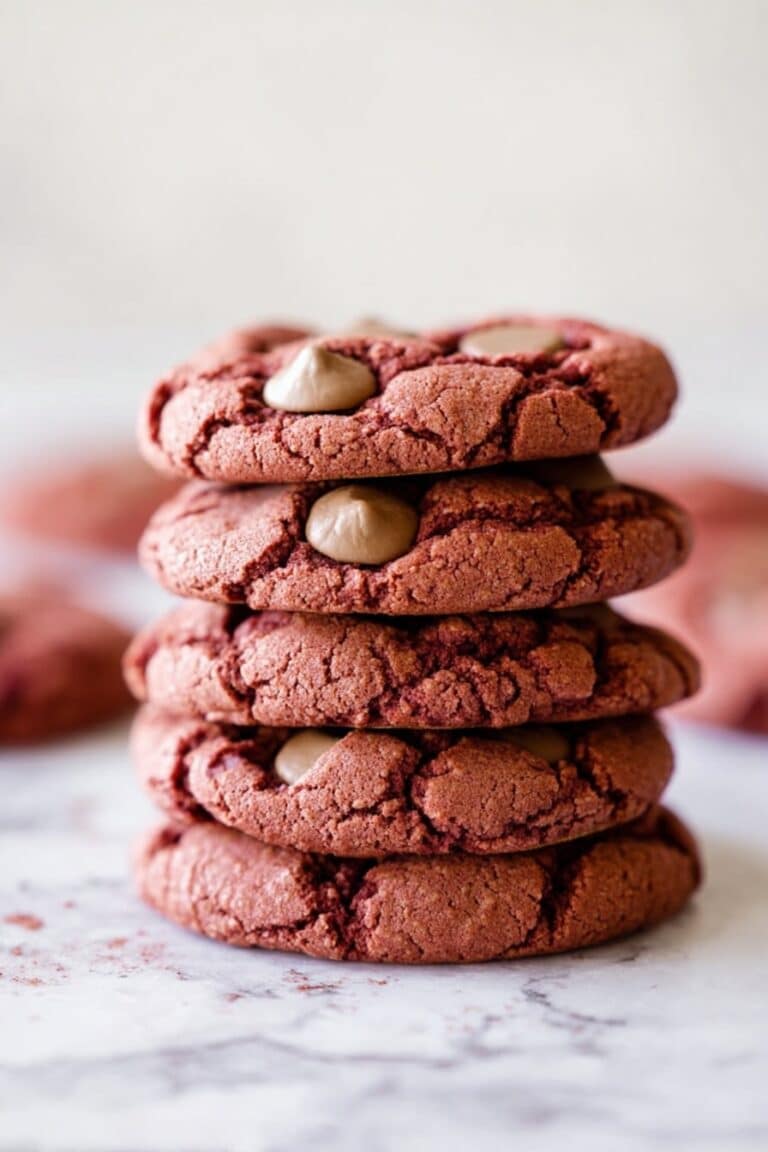 Red Velvet Cake Mix Cookies with Chocolate Chips Recipe