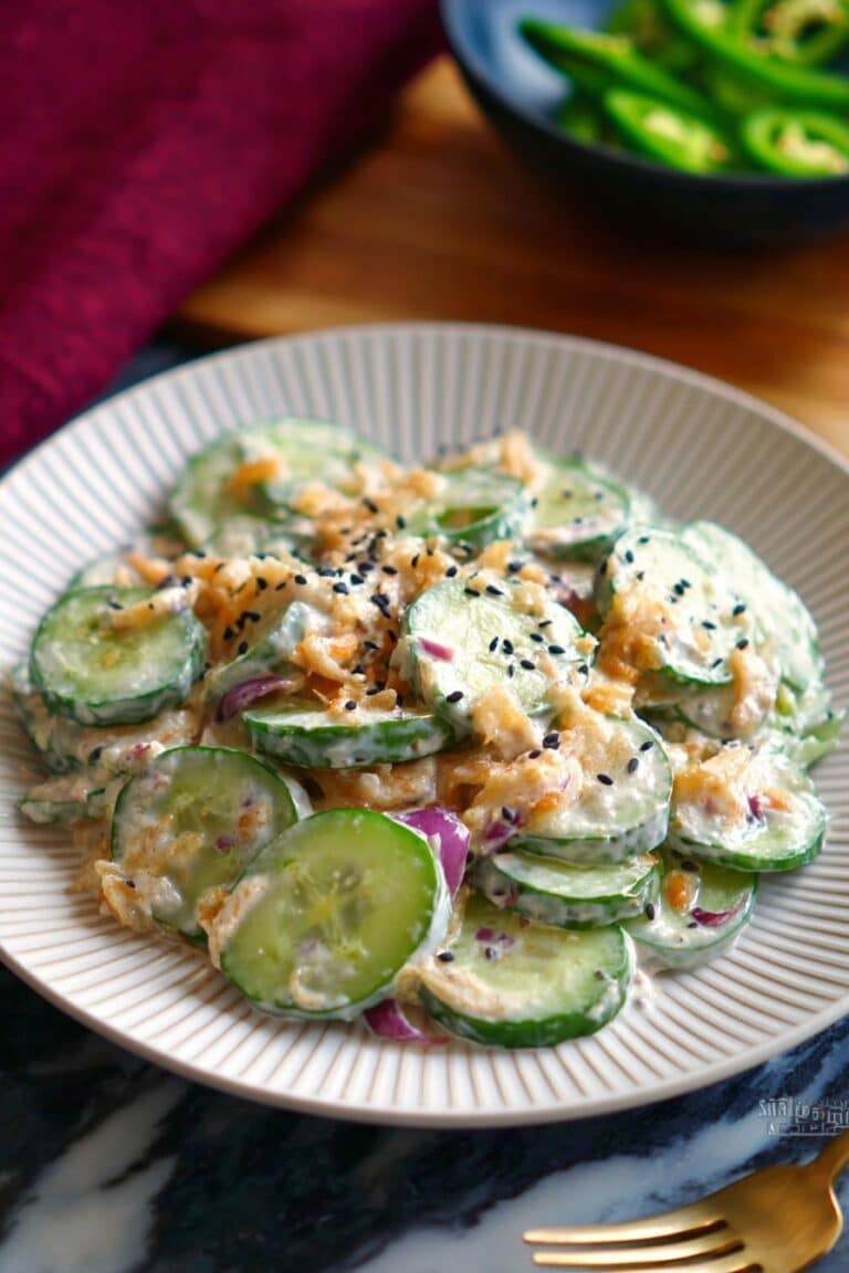 Jalapeño Popper Cucumber Salad Recipe