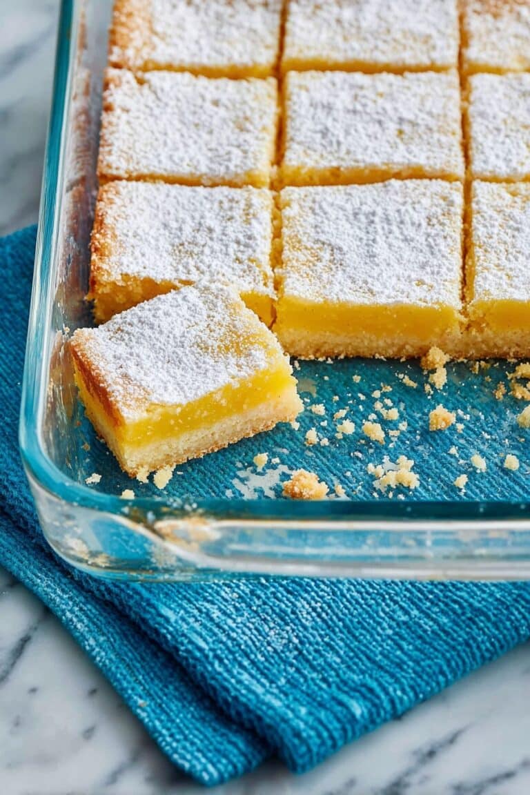 Viral Lemon Bars: Buttery & Tangy Recipe