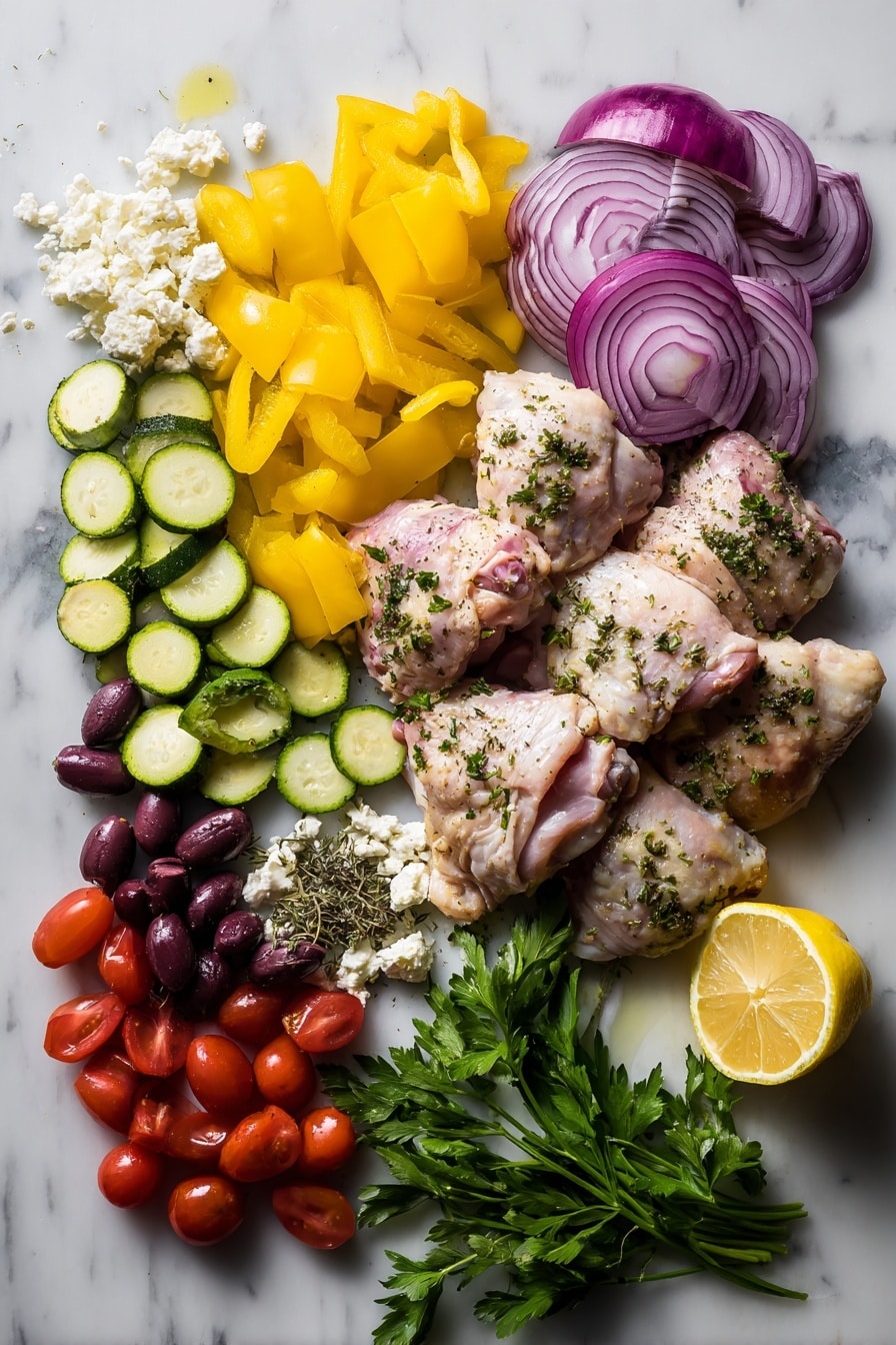 Flat lay of colorful bowtie pasta farfalle scattered among cubed colby jack cheese and slices of salami, bright red halved grape tomatoes, fresh green broccoli florets, diced crisp cucumber, and small pieces of diced red onion, with fresh sprigs of dill and a halved lemon adding a fresh touch, placed on a white marble surface, photo taken with an iphone --ar 2:3 --v 7 - Bowtie Pasta Salad with Creamy Lemon Dill Drizzle, Bowtie Pasta Salad, Lemon Dill Pasta Salad, Easy Pasta Salad Recipes, Picnic Pasta Salad