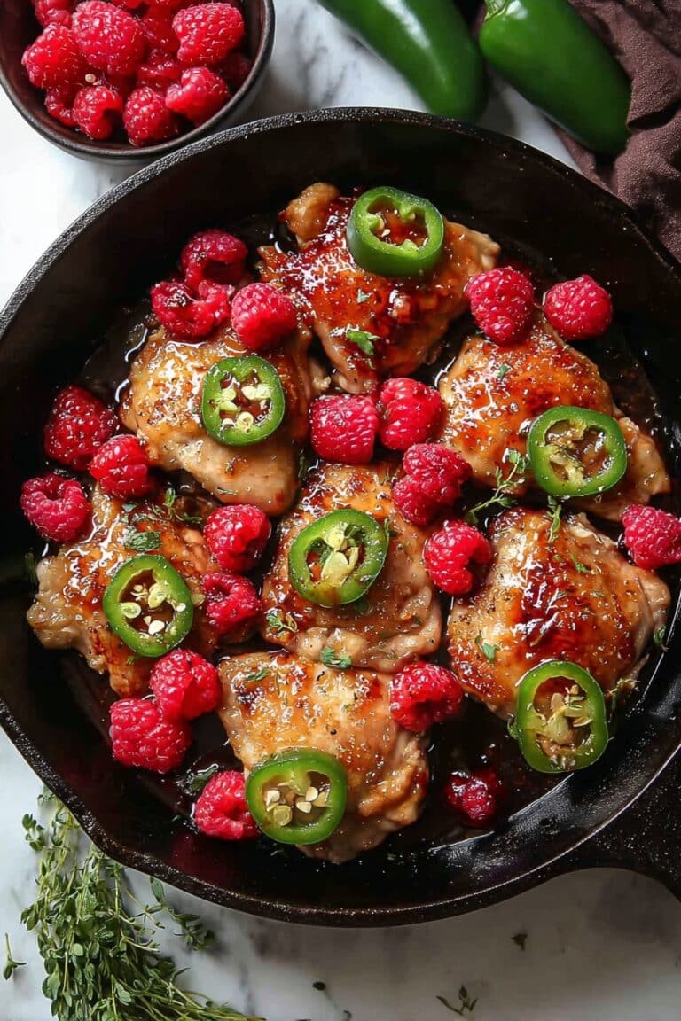 Jalapeno Raspberry Chicken Recipe