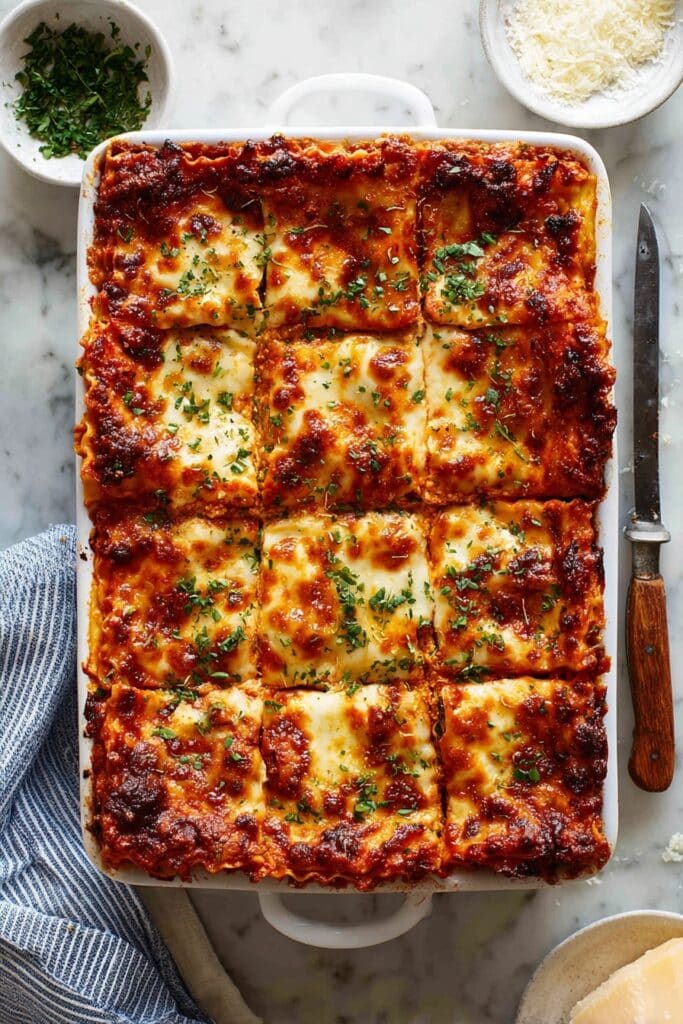 Cozy Roasted Vegetable Butternut Squash Lasagna Recipe