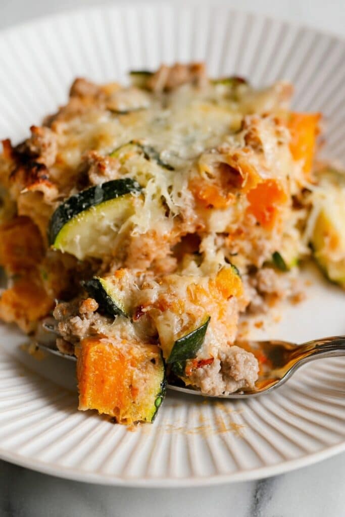 Ground Turkey Sweet Potato Bake Recipe