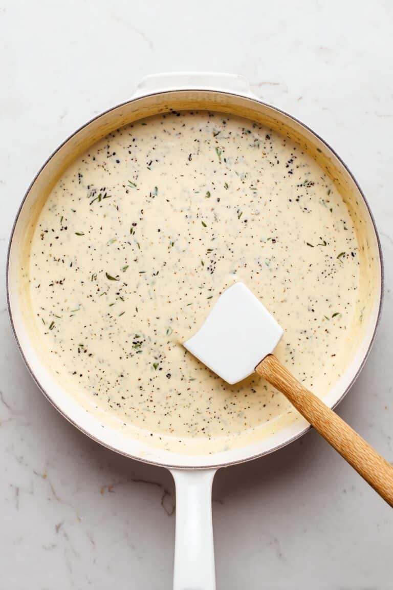15 Minute Garlic Parmesan Sauce Recipe