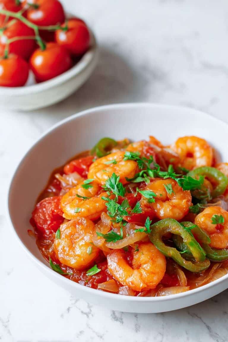 Shrimp Bake in Tomato Sauce Recipe