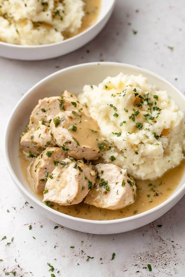 Crockpot Chicken and Gravy Recipe
