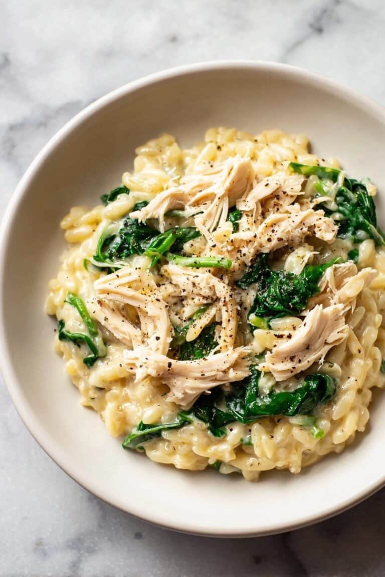 Lemon Chicken Orzo Recipe