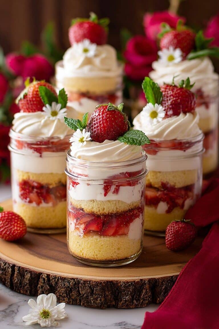 Strawberry Shortcake Trifles Recipe