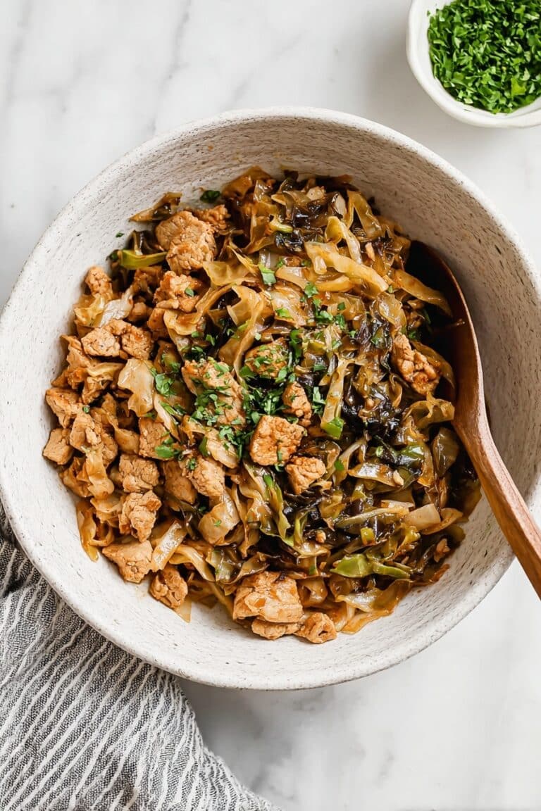 The BEST Chicken Cabbage Recipe (One-Pan & Full of Flavor!) Recipe