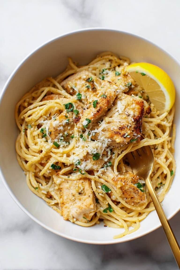 The BEST Lemon Chicken Pasta (Easy, Flavor-Packed & So Good!) Recipe