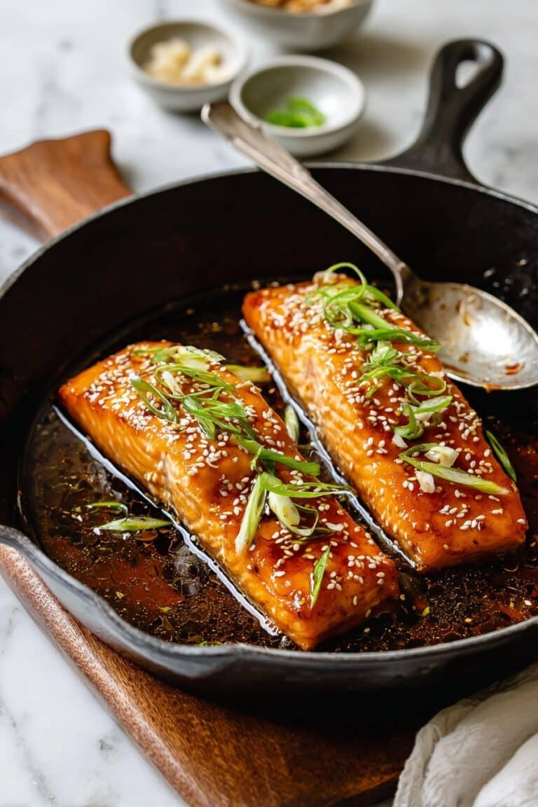 Honey Garlic Salmon (Easy, Flavor-Packed & So Good!) Recipe