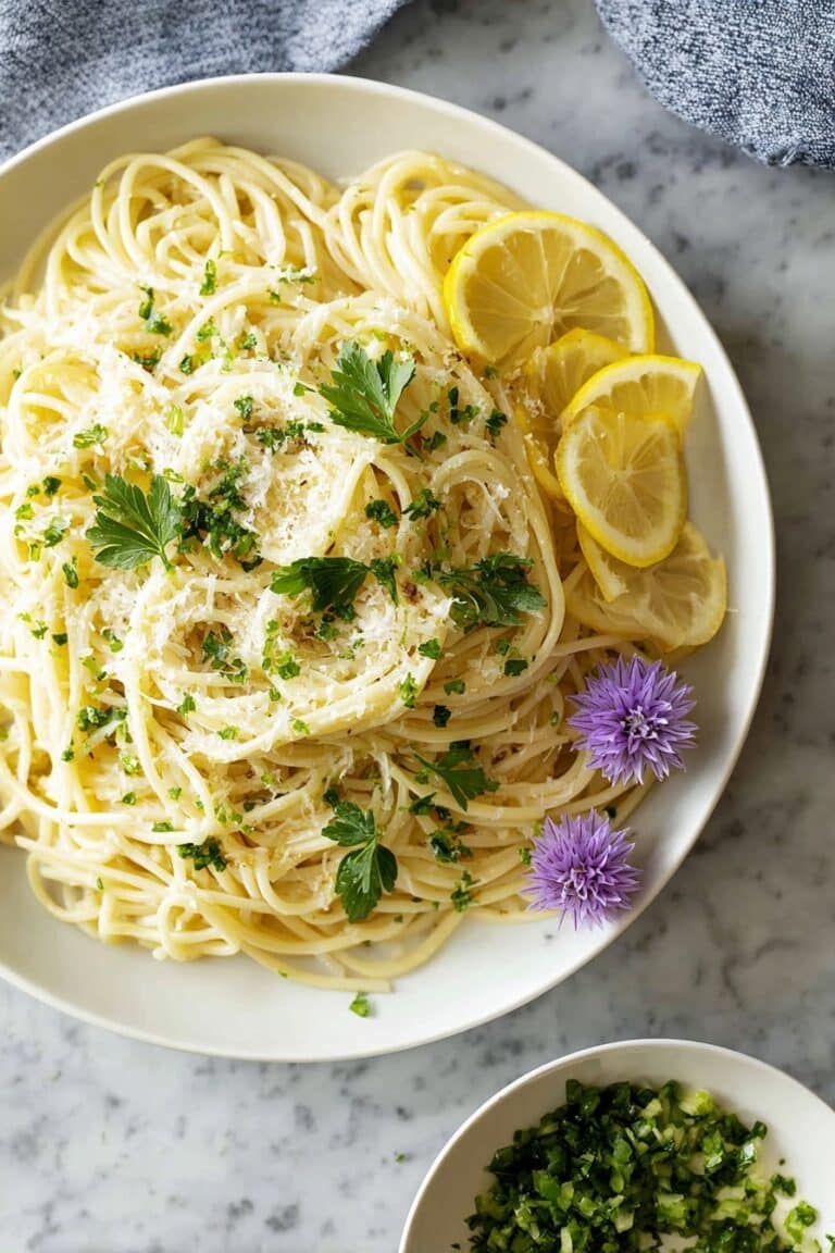 The BEST One Pot Lemon Pasta (Easy, Fresh & So Good!) Recipe