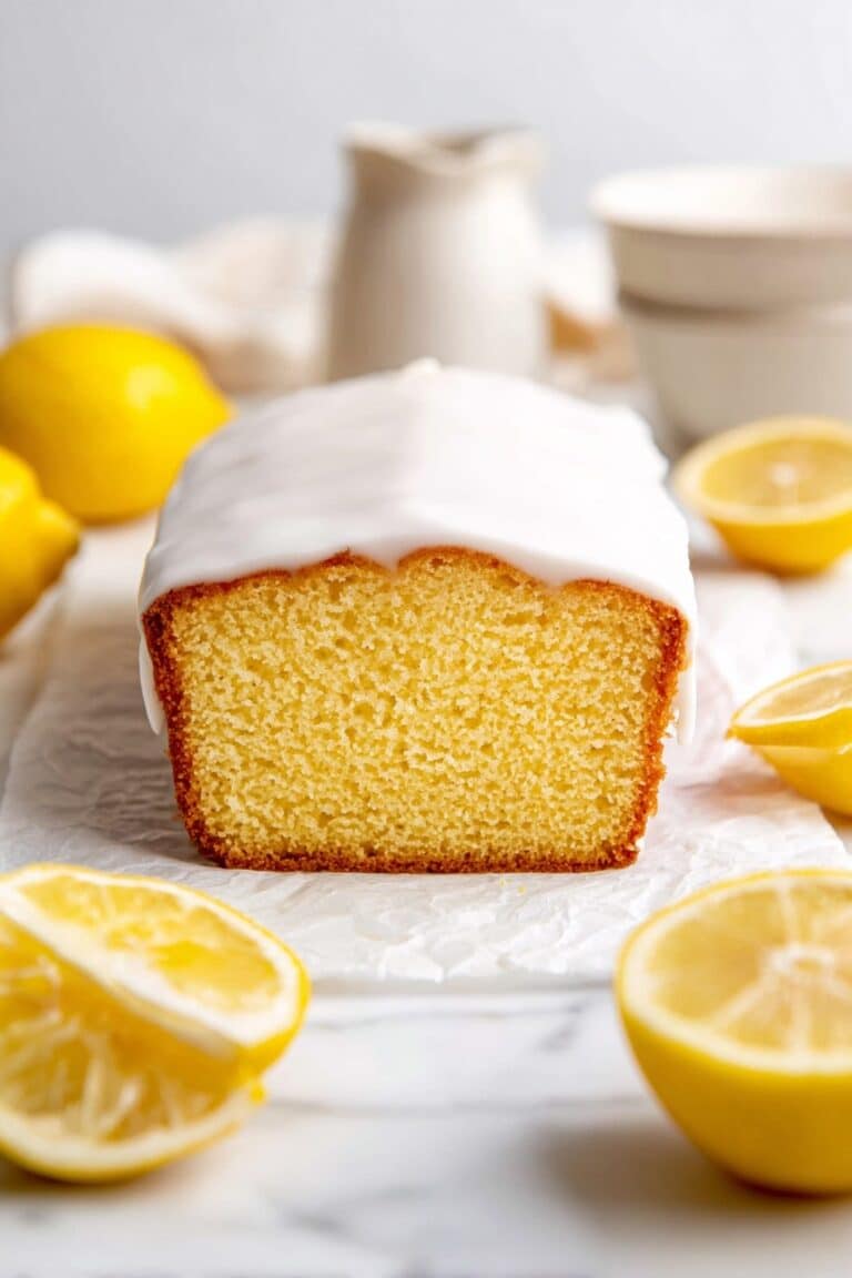 Homemade Starbucks Lemon Loaf (Soft, Bright & Bakery-Style!) Recipe