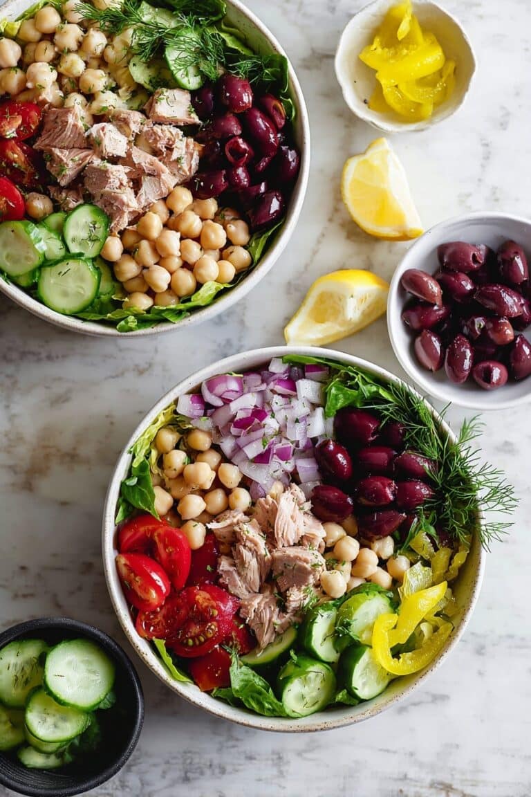 The BEST Mediterranean Tuna Salad (Fresh, Healthy & So Good!) Recipe
