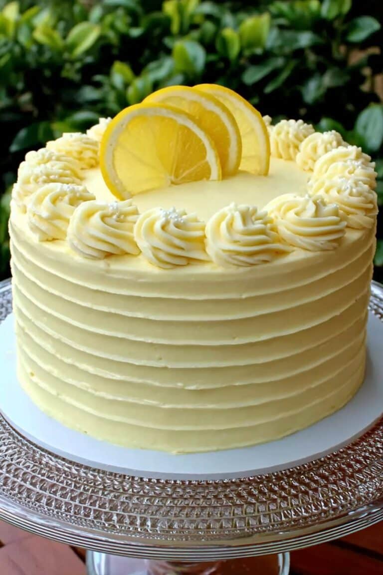 The BEST Lemon Cheesecake Cake (Rich, Creamy & So Delicious!) Recipe
