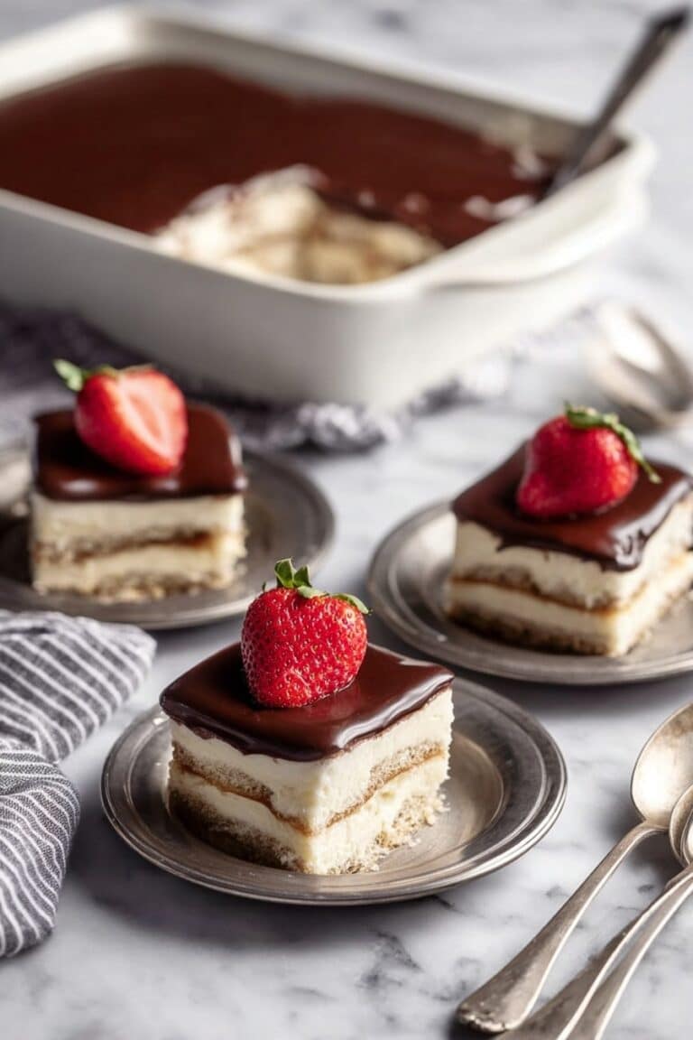 No-Bake Chocolate Eclair Cake Recipe