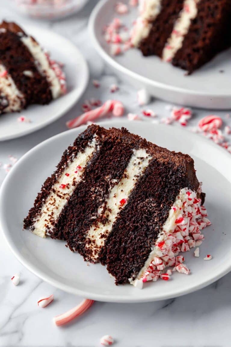 The BEST Peppermint Bark Cake (Chocolatey, Minty & So Delicious!) Recipe