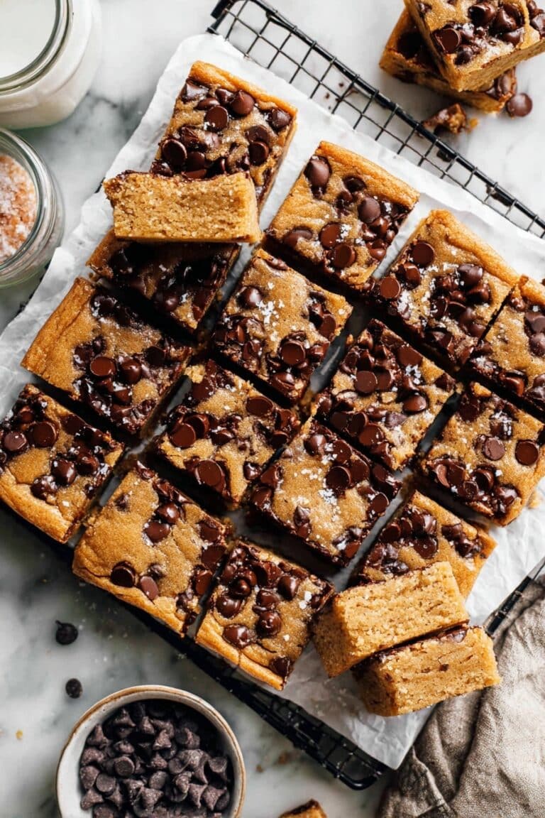 Brown Butter Chocolate Chip Cookie Bars Recipe