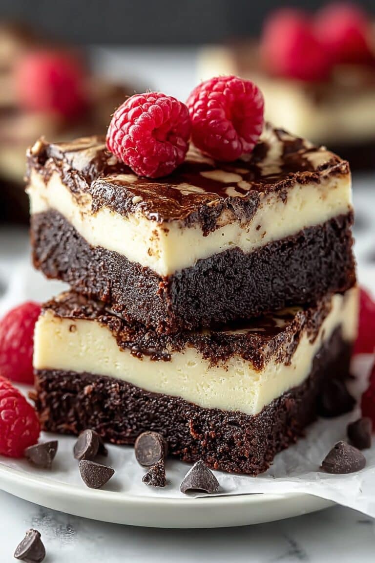 The BEST Cheesecake Brownies (Rich, Fudgy & So Delicious!) Recipe