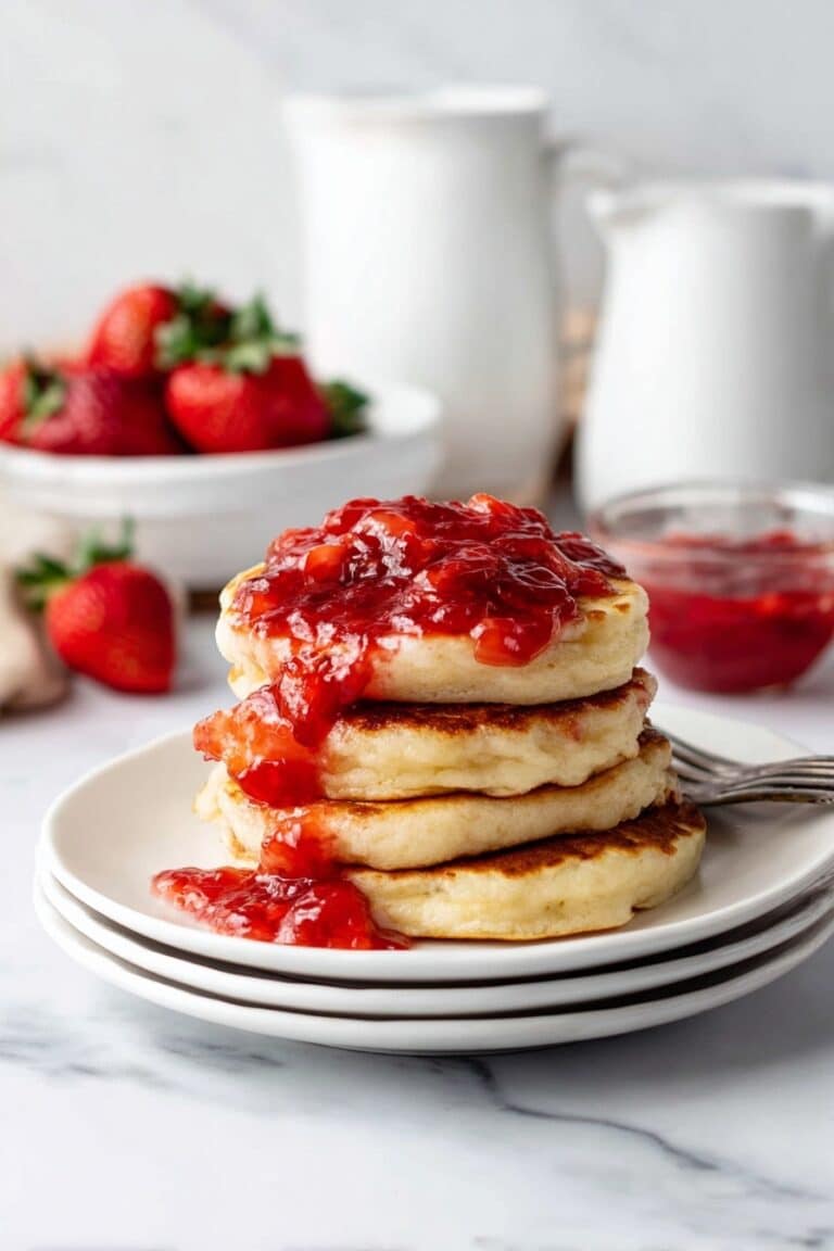The BEST Strawberry Pancakes (Fluffy, Easy & So Delicious!) Recipe
