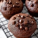 Double Chocolate Chip Muffins (Soft, Bakery-Style & So Delicious!) Recipe