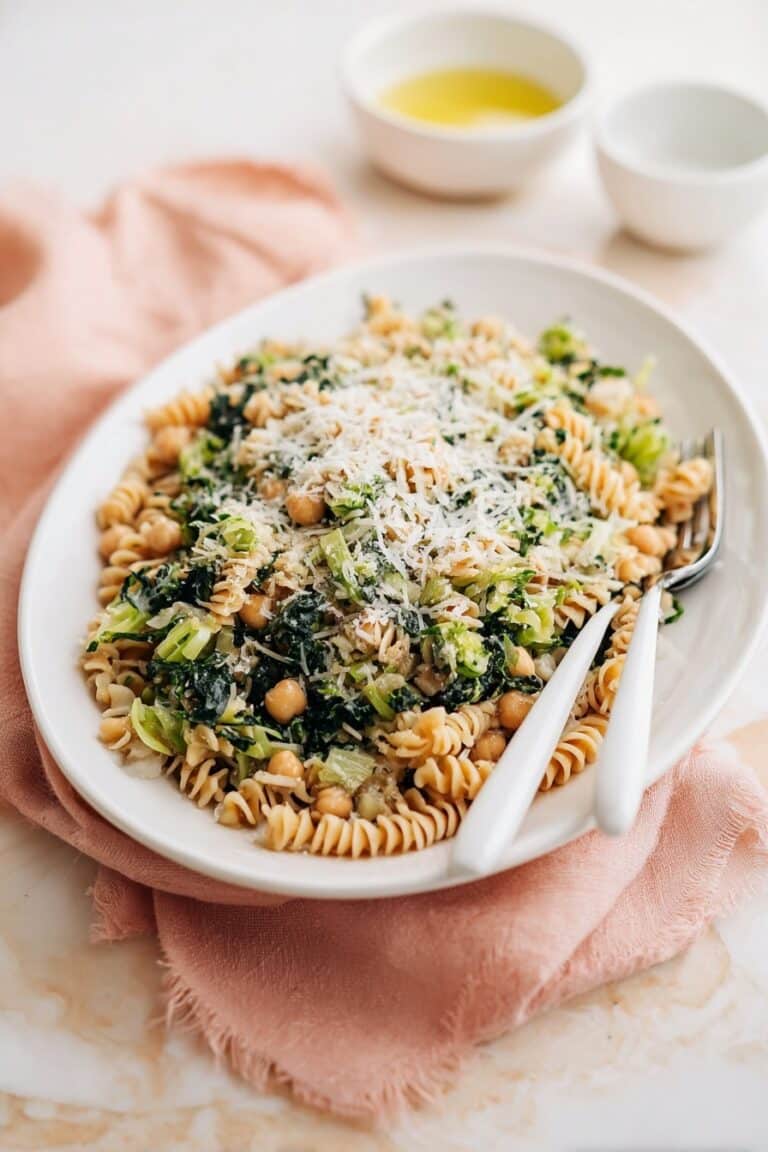The BEST Kale Caesar Pasta Salad (Vegan, Creamy & So Delicious!) Recipe