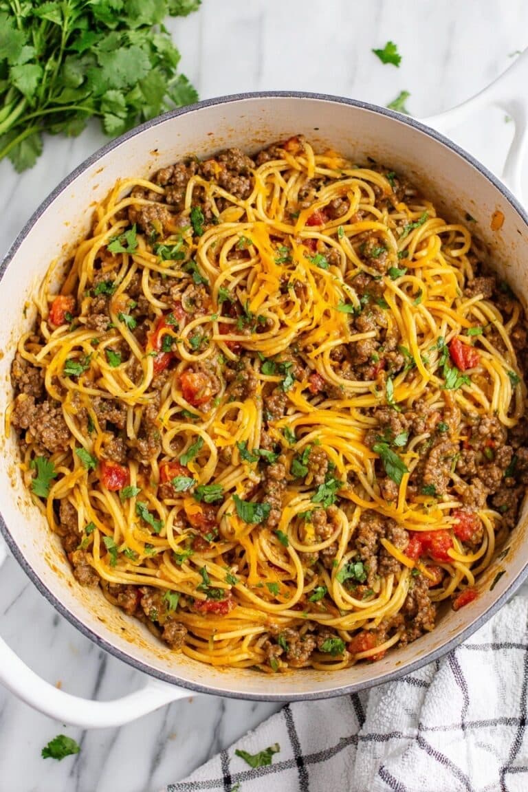 Taco Spaghetti Recipe