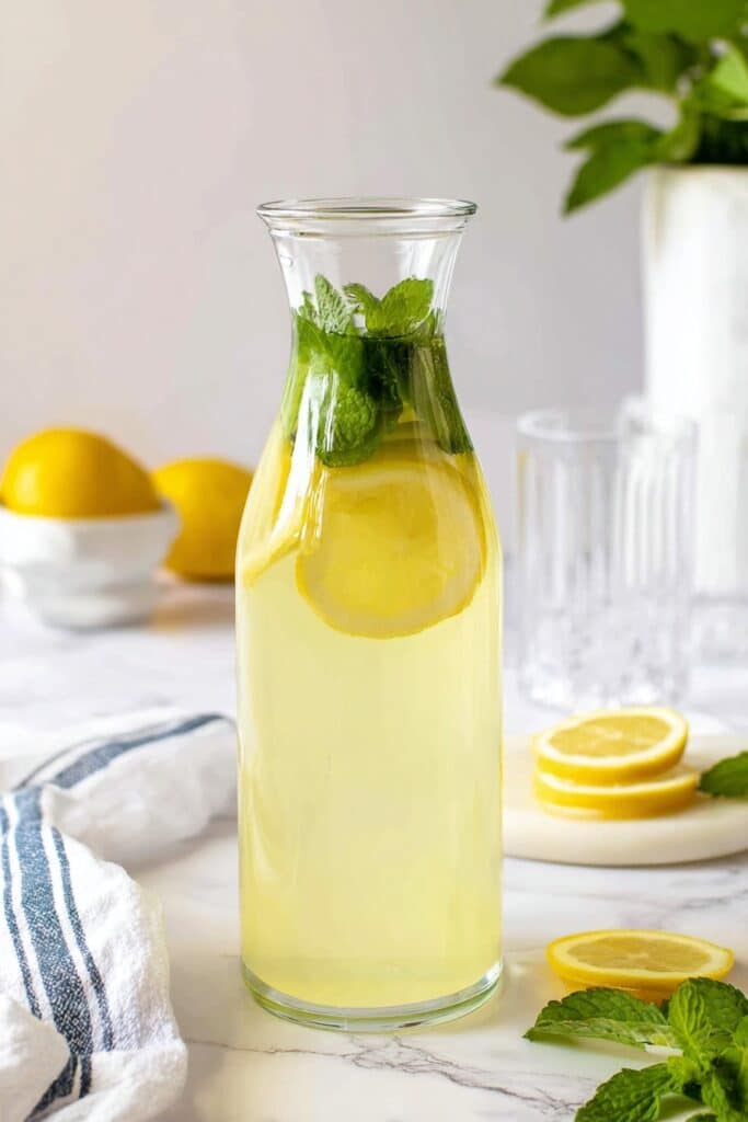 Fresh Mint Lemonade Recipe