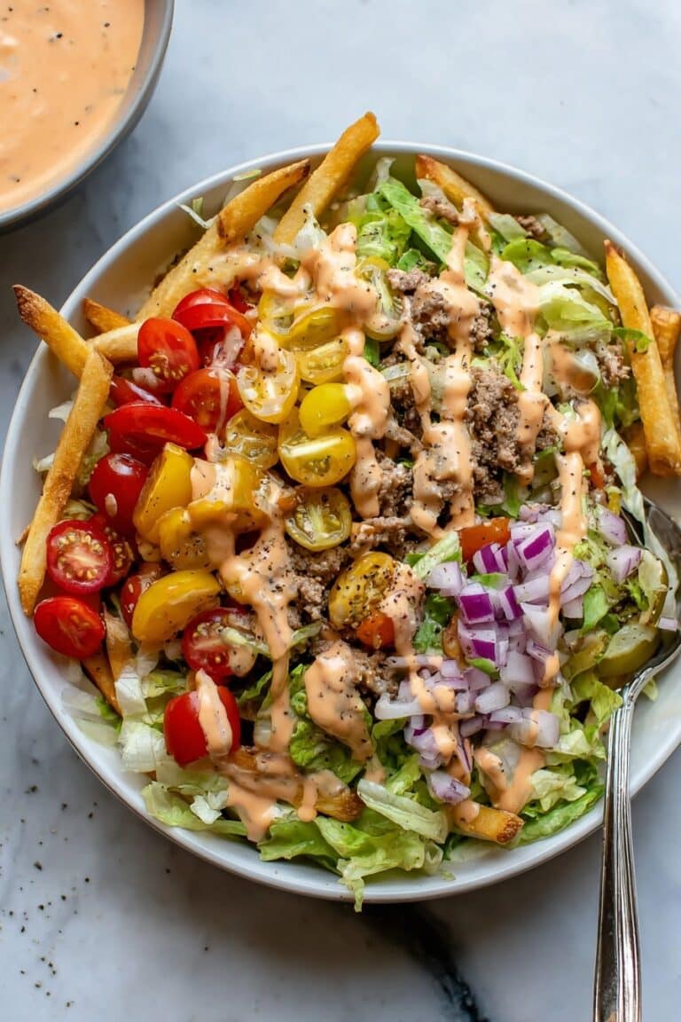 Easy Smash Burger Bowls with Crispy Potatoes and Tangy Smash Sauce Recipe