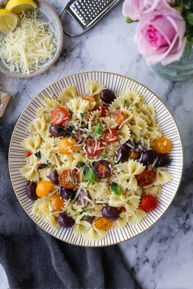 Warm Italian Pasta Salad Recipe