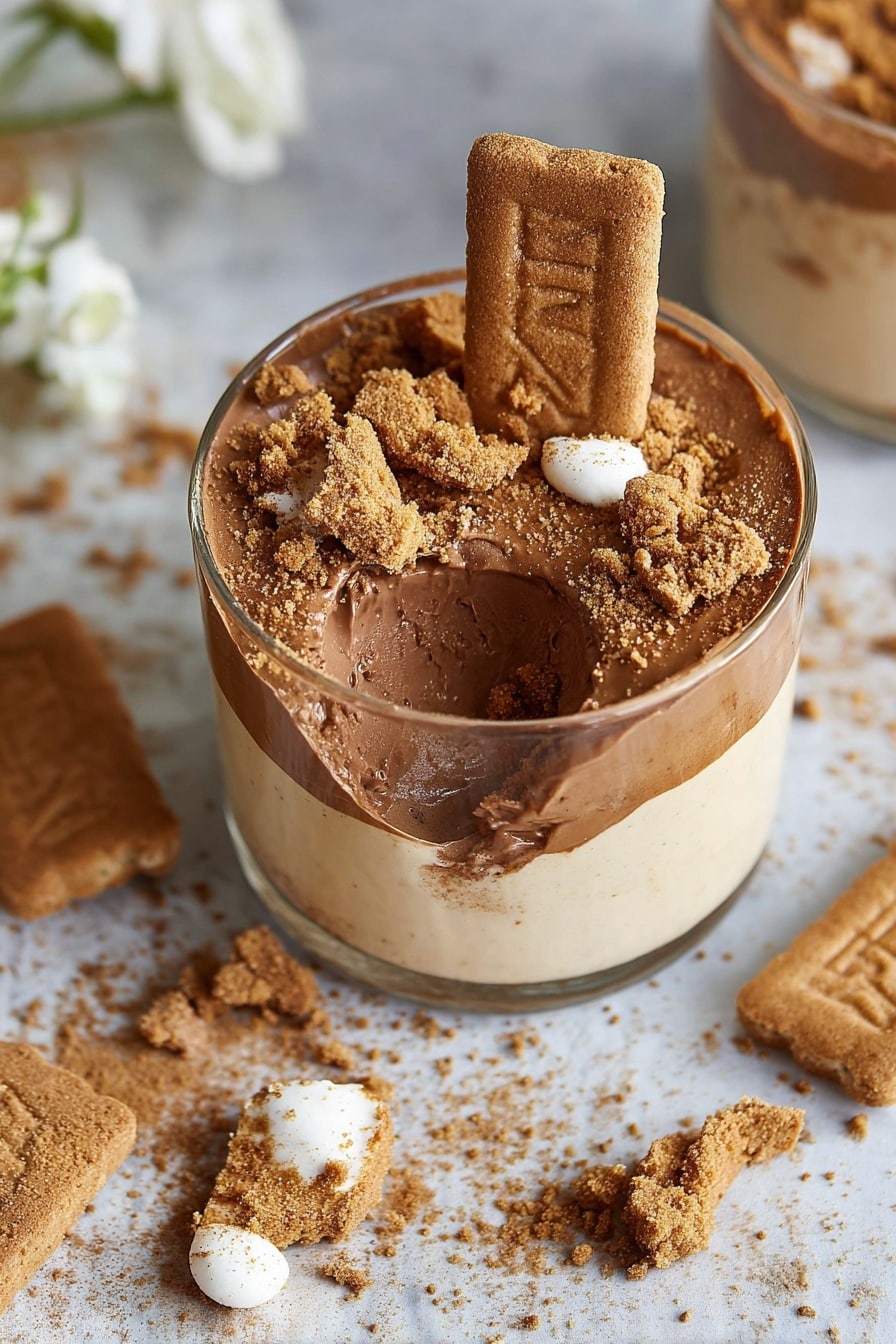 2-Ingredient Biscoff Mousse Recipe